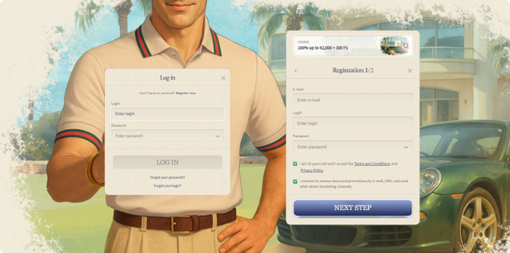 Vip Luck Login and Registration